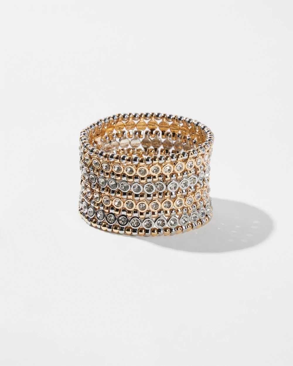 Wide new arrivals stretch bracelets